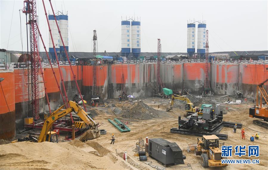 （經(jīng)濟）（4）深中通道建設(shè)工程進(jìn)展順利